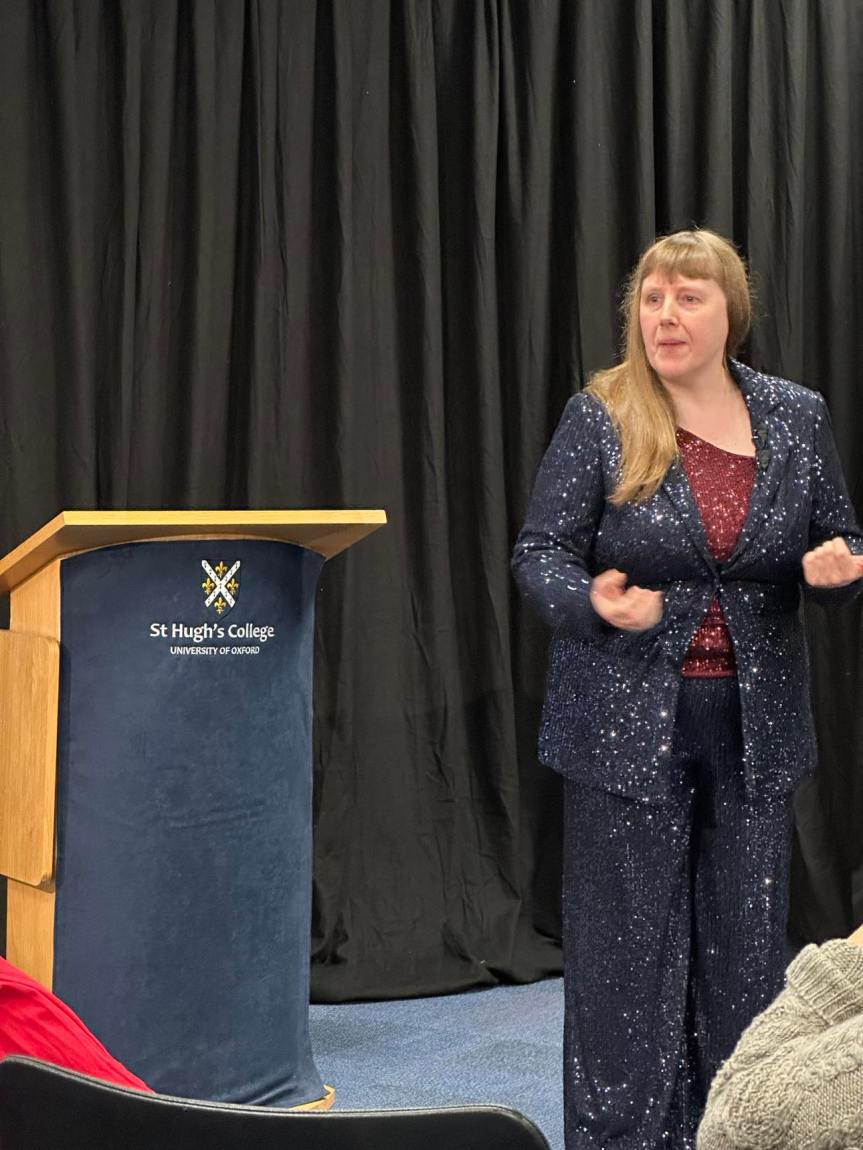 Sandra Bellamy Quirky Books Bestselling Author And Publisher Speaks At Oxford University For bLU Talks – Behind The Scenes Highlights
